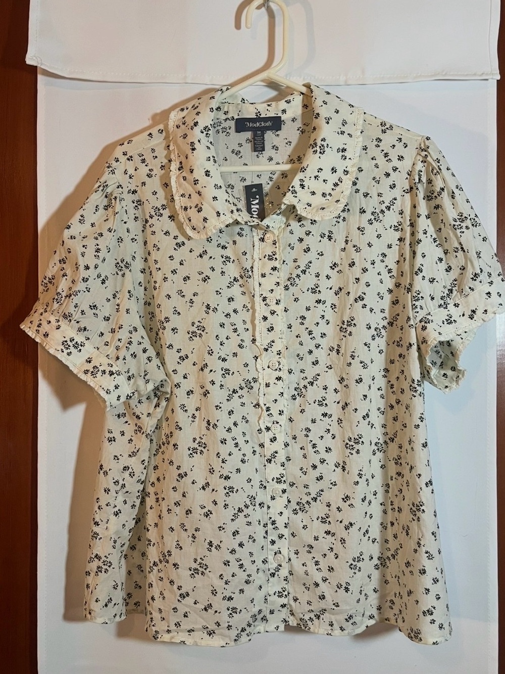 NWT Modcloth Ruffle Peter Pan Collar Cottagecore